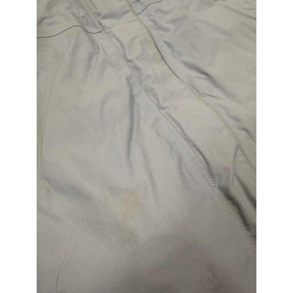 The North Face HyVent Rain Jacket Womens XL Blue Grey Colorblock Hooded Shell - Picture 5 of 14